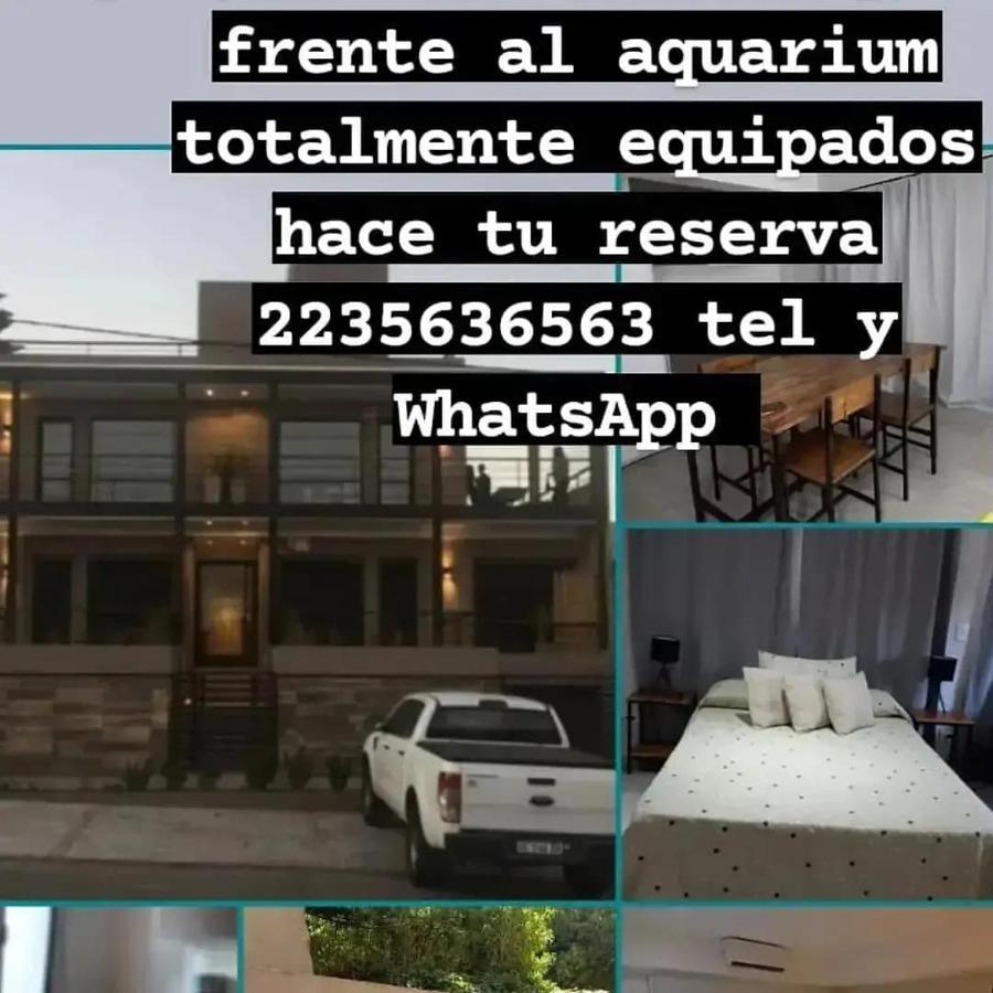 Ferienwohnung Departamentos Frente A La Playa Faro Vistas Del Sur Mar del Plata Exterior foto